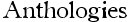 Anthologies
